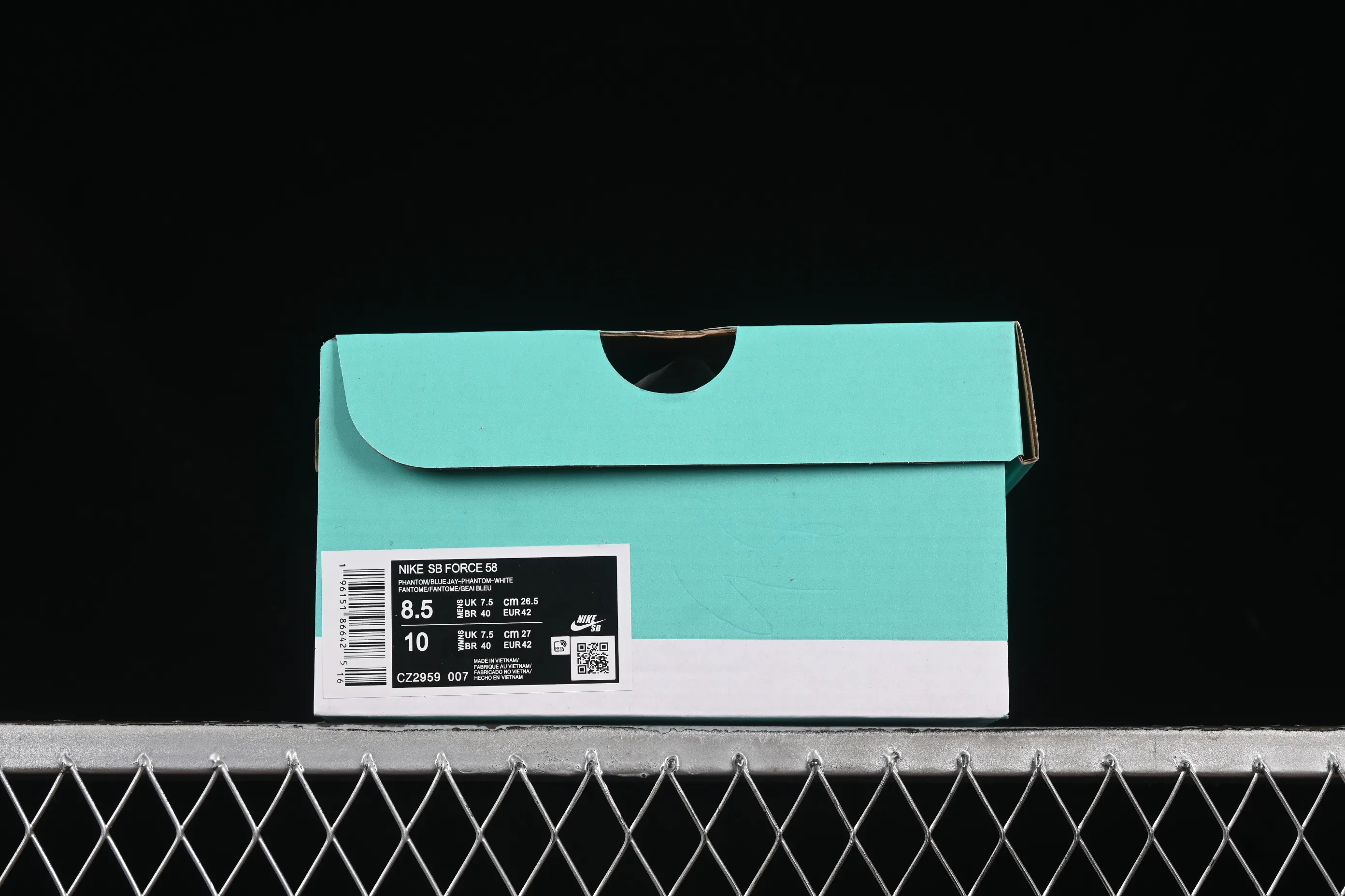 All Categories Nk SB Dunk Series Nk Force 58 Simple Skateboard Shoes J Version Nk SB Force 58 Nike Simple Retro Skateboard Shoes CZ2959-007